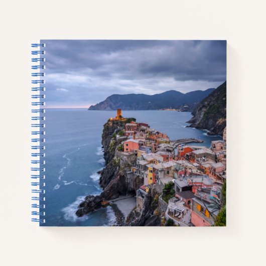 Net na zonsondergang | Vernazza, Cinque Terre, Ita Notitieboek (Voorkant)