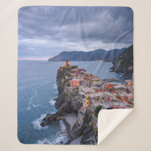 Net na zonsondergang   Vernazza, Cinque Terre, Ita Sherpa Deken