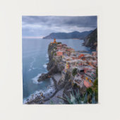 Net na zonsondergang | Vernazza, Cinque Terre, Ita Wandkleed (Voorkant)
