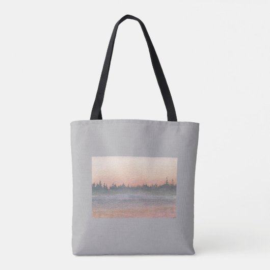 Net na zonsonderTas Tote Bag (Achterkant)