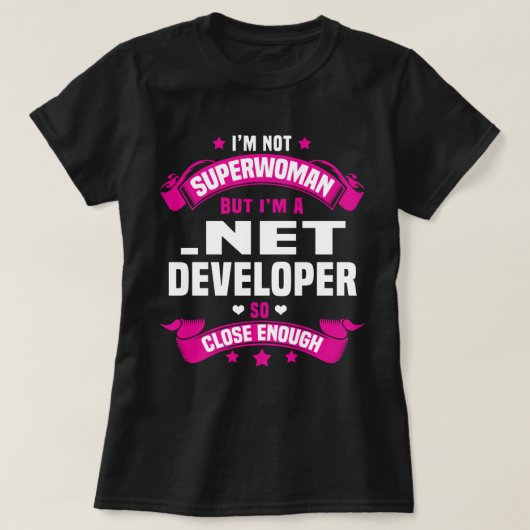 .Net Ontwikkelaar T-shirt (Design voorkant)
