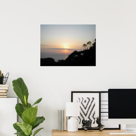 Net op tijd poster (Thuiskantoor)