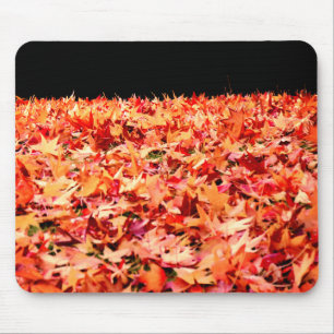 Net op tijd voor herfst - Maple Leaves Muismat