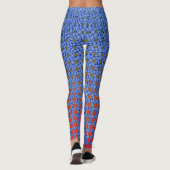 Net Patroon 10.blue.Upwx4 Lblue BG Leggings (Achterkant)