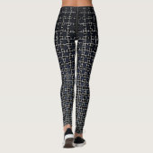 Net Patroon 11.black.wx4.5k zwart BG Leggings (Achterkant)