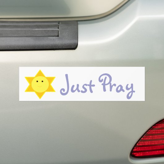 NET PRAY BUMPERSTICKER (Op auto)