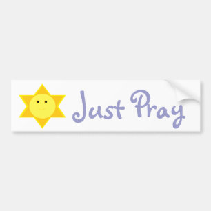 NET PRAY BUMPERSTICKER