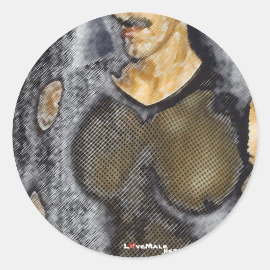 net ronde sticker (Voorkant)