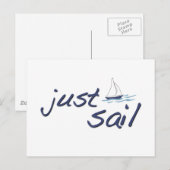 Net Sail Briefkaart (Voorkant / Achterkant)