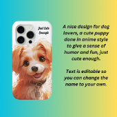 Net schattig genoeg puppy hond Case-Mate iPhone case