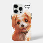 Net schattig genoeg puppy hond Case-Mate iPhone case (Achterkant)