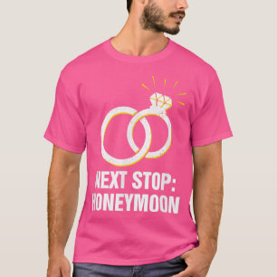 Net Stop Honeymoon Huwelijksfeest Echtgenoot En Ec T-shirt