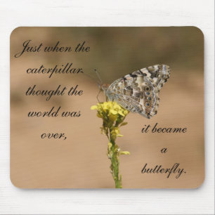 Net toen de caterpaal dacht... muismat