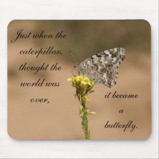 Net toen de caterpaal dacht... muismat