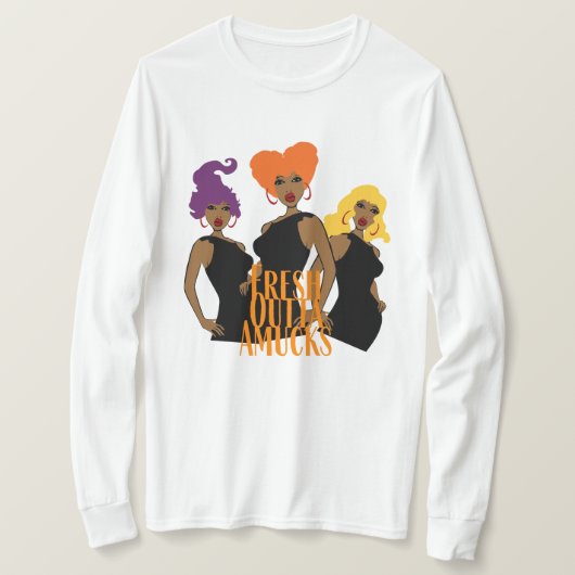 Net Uit Amucks T-shirt (Design voorkant)