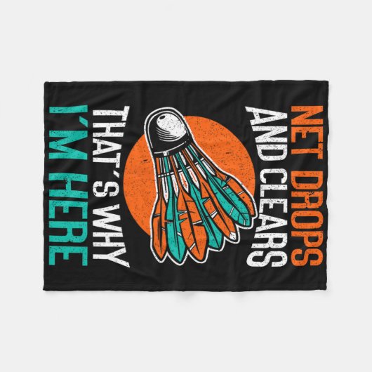 Net valt en klaart daarom ben ik hier grappig DMI Fleece Deken (Voorkant (Horizontaal))