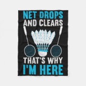 Net valt en klaart daarom ben ik hier grappig DMI Fleece Deken (Voorkant)