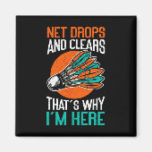 Net valt en klaart daarom ben ik hier grappig DMI Magneet (Voorkant)