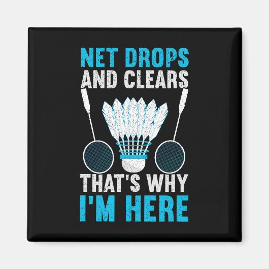 Net valt en klaart daarom ben ik hier grappig DMI Magneet (Voorkant)