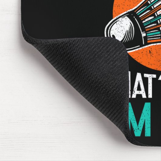 Net valt en klaart daarom ben ik hier grappig DMI Muismat (Hoek)