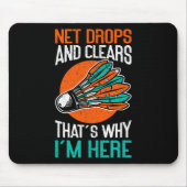 Net valt en klaart daarom ben ik hier grappig DMI Muismat (Voorkant)