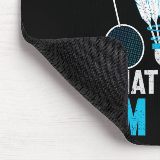 Net valt en klaart daarom ben ik hier grappig DMI Muismat (Hoek)