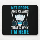 Net valt en klaart daarom ben ik hier grappig DMI Muismat (Voorkant)