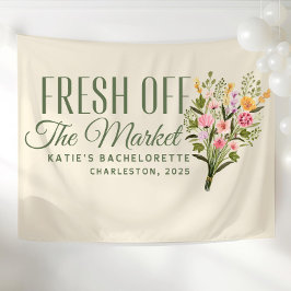 Net Van De Markt Banner Aangepast Ze Is Net Binnen Wandkleed