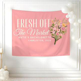 Net Van De Markt Banner Aangepast Ze Is Net Binnen Wandkleed