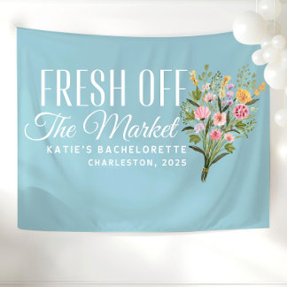 Net Van De Markt Banner Aangepast Ze Is Net Binnen Wandkleed