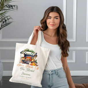 Net Van De Markt Boerenmarkt Bruidsborrel Tote Bag