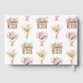 Net Van De Markt Boho Bruiloftsborrel Gastenboek (Achterkant)