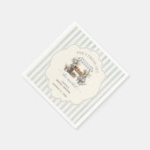 Net Van De Markt Bruidsfeest Met Pasteltinten Servet (Hoek)
