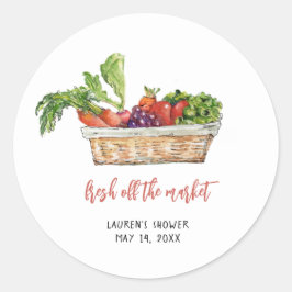 Net van de markt Bruidsfeest stickers