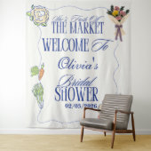 Net van de Markt Bruidsmeisjesfeest Welkom bij Wandkleed (In situ)