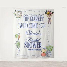 Net van de Markt Bruidsmeisjesfeest Welkom bij Wandkleed