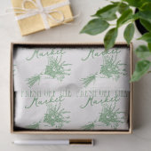 Net van de Markt Groene Bruidsfeestje Tissuepapier (Geschenk)