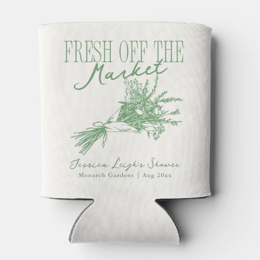 Net van de Markt Groene Bruidsmeisjes Borrel Blikjeskoeler (Achterkant)