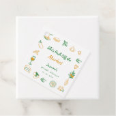 Net Van De Markt Handgetekende Bruidsdouche Bedankjes Labels (In situ)