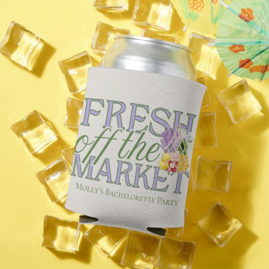 Net van de Markt – Persoonlijke Moderne Bruids- Blikjeskoeler (Insitu Zomer)