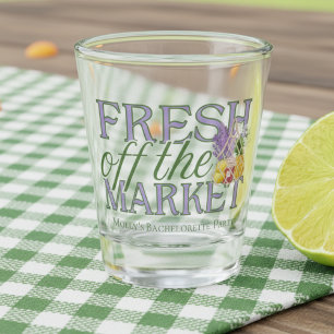 Net van de Markt – Persoonlijke Moderne Bruids- Shot Glas