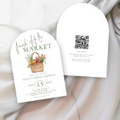 Net van de Markt QR-code Bruidsdouche Kaart
