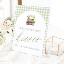 Net van de Markt Raad eens hoeveel kusjes Bordje