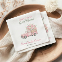 Net Van De Markt Roze Truck Bruidsdouche