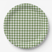 Net van de Markt Whimsical Groene Bruidsdouche Papieren Bordje (Voorkant)