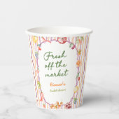 Net Van De Markt Whimsicale Bruidsdouche Papieren Bekers (Voorkant)
