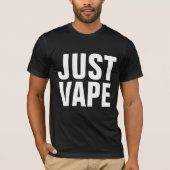 NET VAPE T-Shirts in zwart (Voorkant)