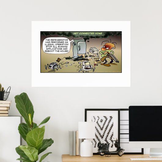 Net Verbonden startpunt Poster (Thuiskantoor)