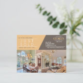 NET VERKOCHT twee foto Aankondigingskaart (Staand voorkant)