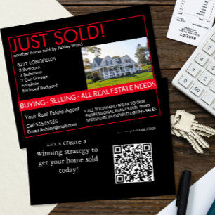 Net Verkochte Vastgoed Flyer Mailer marketing